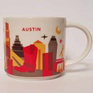Starbucks You are Here Austin Coffee Mug 2014 YAH